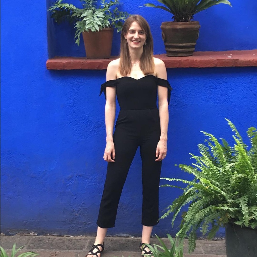 Elegant Black Off-Shoulder Jumpsuit
